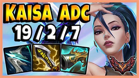 Kaisa Vs Lucian Adc Korea Grandmaster Patch Youtube