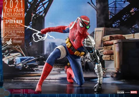 Hot Toys Spider Man Videogame Cyborg Spider Man Toys Fair Exclusive Cm Mmsanime