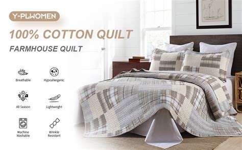 Amazon Y Plwomen Quilts Queen Size Cotton Quilt Sets Queen