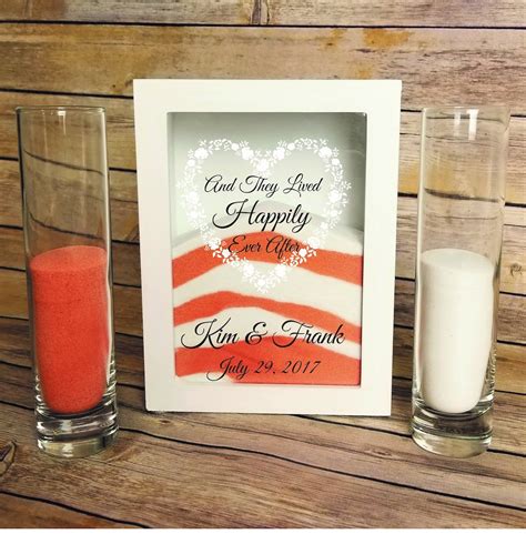 Unity Candle Alternative Unity Sand Ceremony Shadow Box With Sand