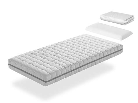 Pack Matelas 90X200 GEA LIT ENFANTS Epaisseur 18 CM 1 Oreiller à