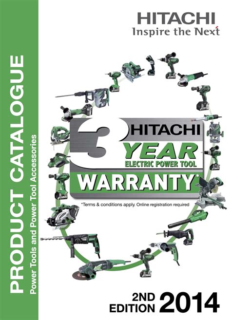 Hitachi Power Tools New Product Catalogue Features Entire Range