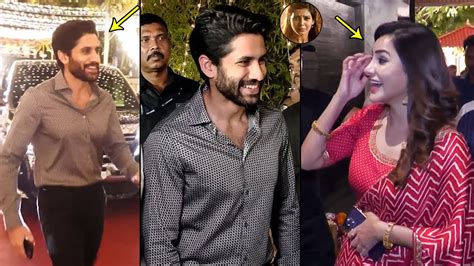 Naga Chaitanya Looks Towards Ashu Reddy In A Birthday Party Samantha