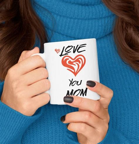 I Love You Mom Mug Personalized Mug I Love You Mom Coffee Mug I Love