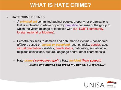 Ppt Understanding And Responding To Hate Crime Powerpoint