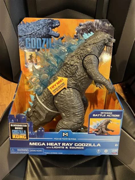 Playmates Monsterverse Godzilla Vs Kong Mega Heat Ray With Sounds