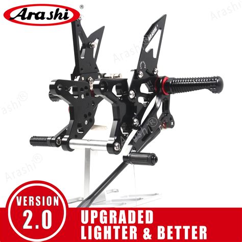 Arashi 1 Set For HONDA CBR600RR 2003 2021 Adjustable Rearsets Foot Pegs