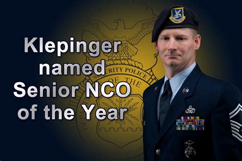 Klepinger Named Wing Senior Nco Of The Year Grissom Air Reserve Base