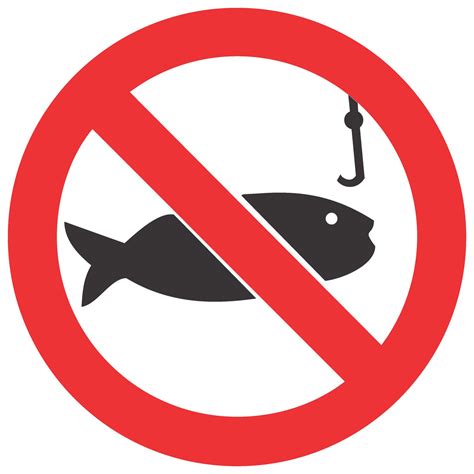 No Fishing Safety Sign Pv 25 Safety Sign Online