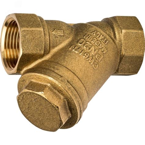Фильтр ВВ 3/4' сетчатый, косой, латунь артикул SFW-0001-000020 STOUT ...