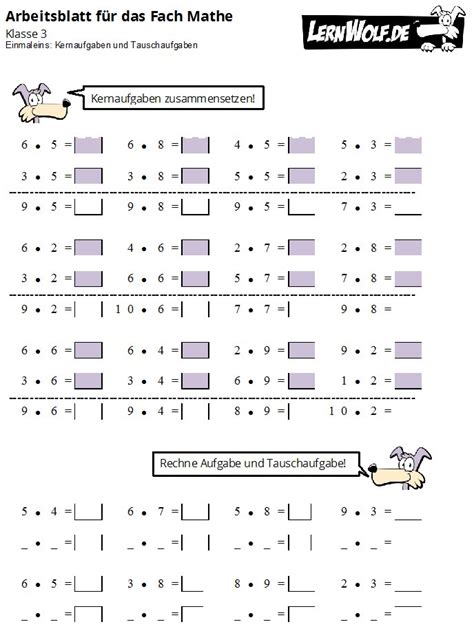 Mathematik 2 Klasse Arbeitsblätter Kostenlos Kinderbilder Download A08