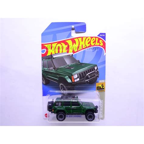 Jual Hot Wheels 95 Jeep Cherokee Hijau Shopee Indonesia