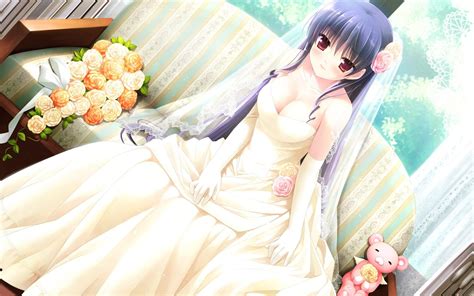 Anime Wedding Dress Wallpapers - Wallpaper Cave