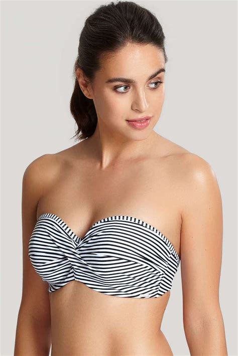 Biustonosz kąpielowy Panache Swim ANYA STRIPE SW0893 Bandeau Bikini