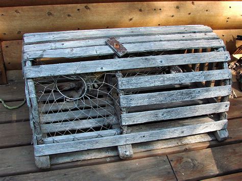 Old Lobster Trap Great Home Decor Or Use As Table Base