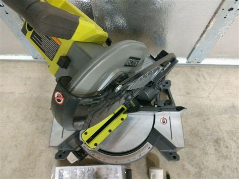 Ryobi 9 Amp 7 1 4 Compound Miter Saw