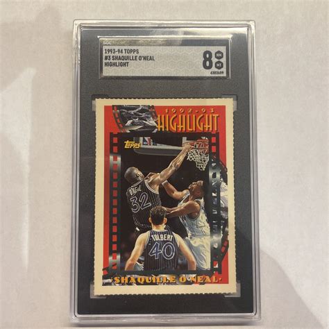 Topps Highlight Shaquille O Neal Shaq Orlando Magic Ebay