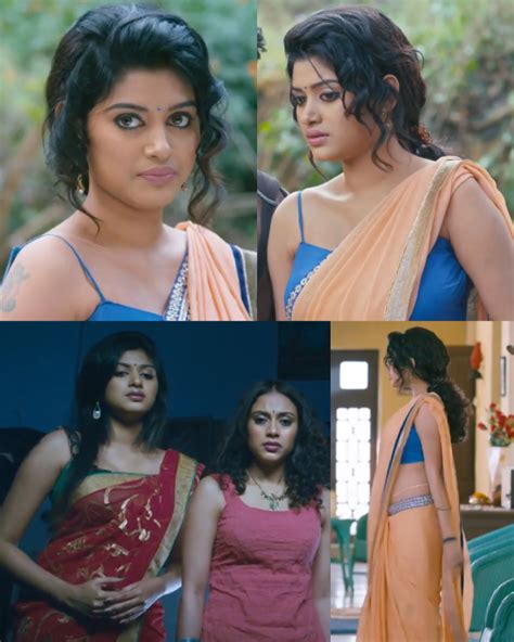 Oviya Sexiest Erotic Navel Sideboobs Seduction Scenes Part