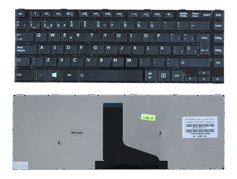 Teclado Toshiba Satellite L A L D A L Dt L T A L D A