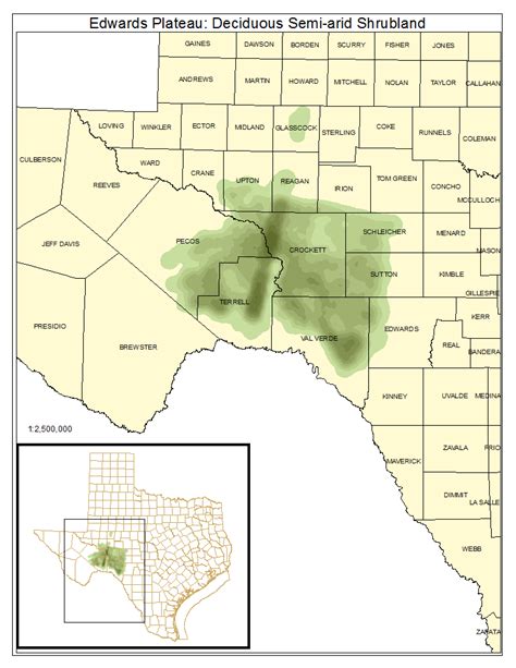 Edwards Plateau Limestone Shrubland — Texas Parks & Wildlife Department