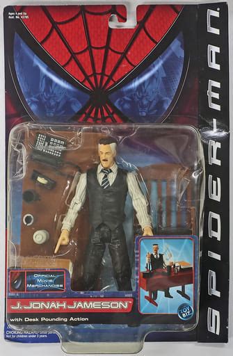 J J ONAH JAMESON J Jonah Jameson Spider Man 6 Inch Action Figure