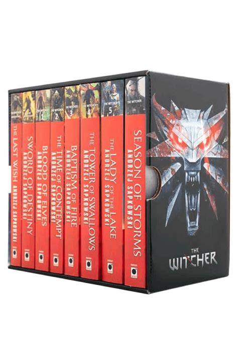 Andrzej Sapkowski Witcher Series Collection 8 Books Set Book Addicts Library