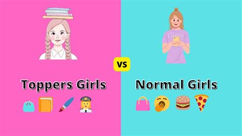 Topper Girls Vs Normal Girls 👩‍🏫🤷🏻‍♀️ 👱🏻‍♀️👩🏻‍🦰😎😍👩🏻‍🦱👩🏻 Youtube