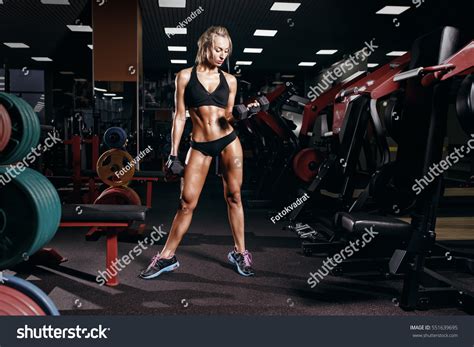 Sexy Hot Blonde Fitness Bikini Girl Stock Photo 551639695 Shutterstock