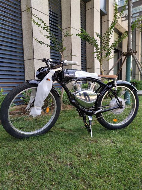 Munro Vintage Frame Motorcycle Beautiful Design Hot Product Rechargeable Elektro Bike Bicycle
