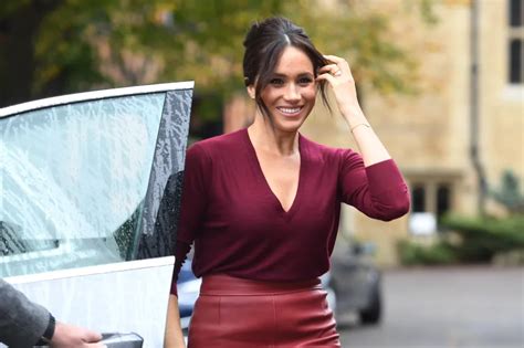 Meghan Markle A Fui La Famille Royale Alors Quelle Porte Toujours Les