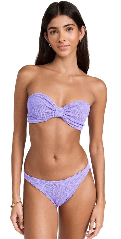 Hunza G Hunza G Jean Bikini Set Lilac Editorialist