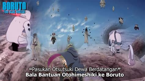 Semua Otsutsuki Dewa Turun Ke Bumi Bantu Boruto Lawan Shibai Boruto