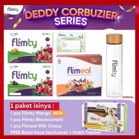 Jual Flimty Dc Series Flimeal Deddy Corbuzier Series Minuman Detox