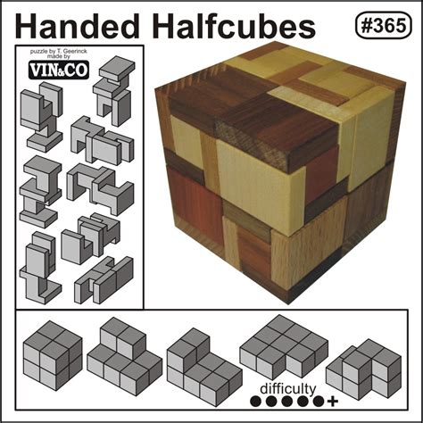 Handed Halfcubes | VIN&CO