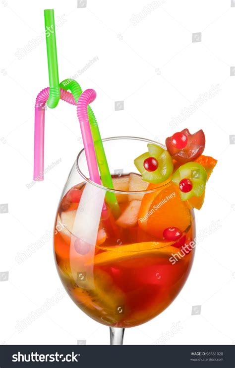 Cocktails With Different Fruits Stock Photo 98551028 : Shutterstock