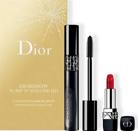 Dior Diorshow Pump N Volume Hd Set Mascara Gr Mini Rouge Dior