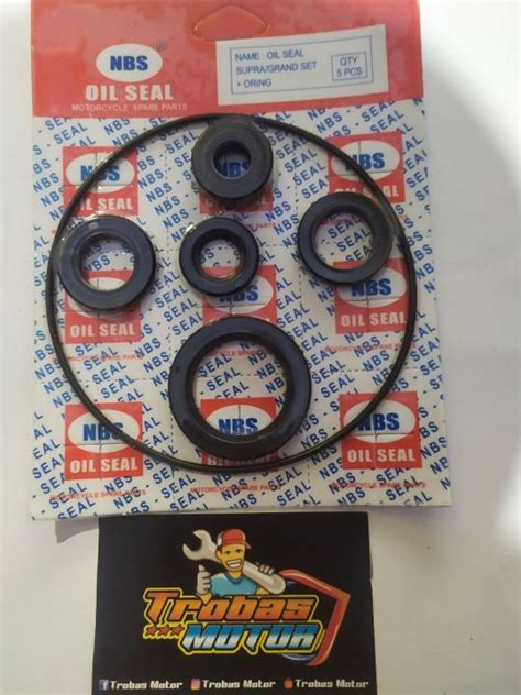 Oil Seal Sil Oli Komplet Komplit Set Kit Grand Supra X Legenda Prima