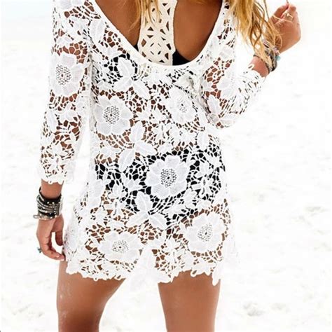 Swim Sexy Lace Beach Bikini Coverup Poshmark