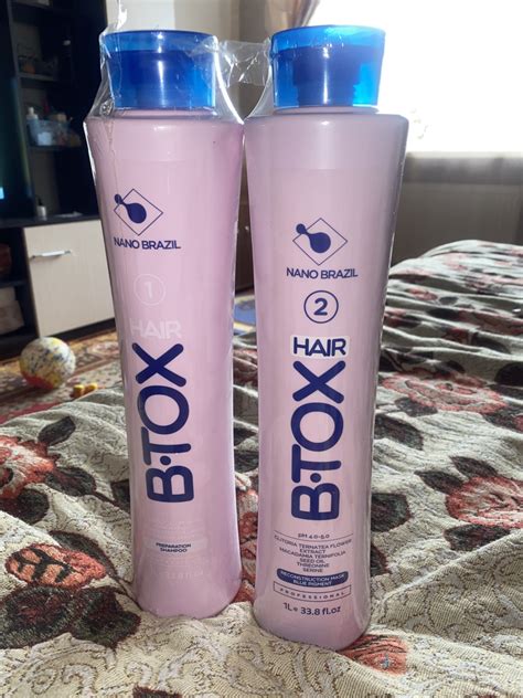 Ботокс для волос NANO BRAZIL HAIR B•TOX с пигментом | отзывы