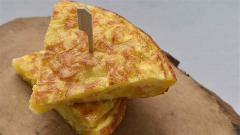 La mejor tortilla de patata para una cena rápida se prepara con chips