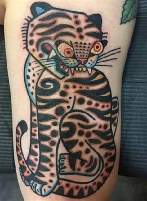 12 Korean Tiger Tattoo Designs And Ideas Artofit