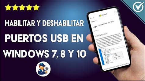 C Mo Habilitar Y Deshabilitar Los Puertos Usb En Windows Y De Mi