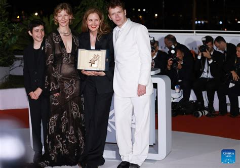 French Female Director Wins Palme Dor At 76th Cannes Film Festival Xinhua