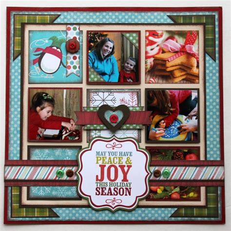 8 Layouts To Scrapbook Your Christmas Memories | Christmas scrapbook layouts, Holiday scrapbook ...