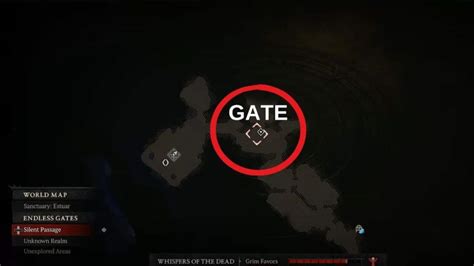 Endless Gates Dungeon Location Walkthrough And Guide In Diablo 4