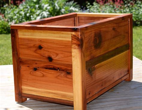 Redwood Rustic Style Planter Great For SucculentsPlants Etsy