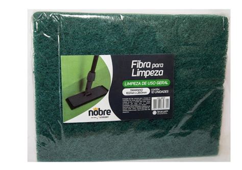 Kit Buchas De Fibra Verde Uso Geral Para Limpeza Pesada