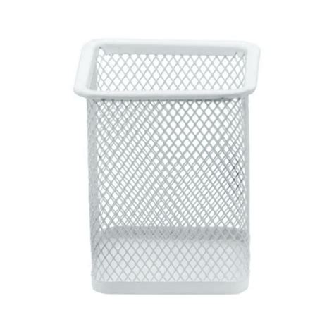 Organizador Aramado Quadrado BRW Branco