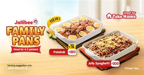 Jollibee Palabok and Spaghetti Family Pans Promo | Manila On Sale