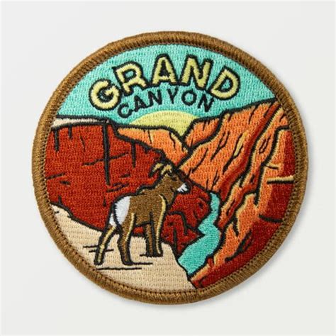 Grand Canyon National Park Patch Etsy